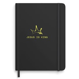 Caderno Moleskine | Com Pauta | Jesus is King