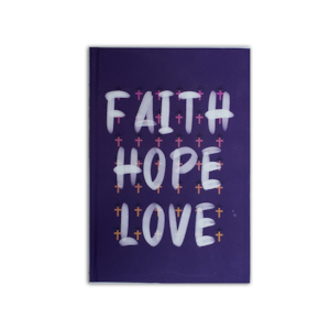 Segunda imagem do produto Caderno Moleskine Faith Hope Love