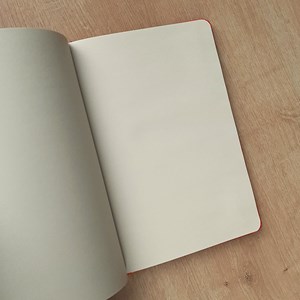 Caderno para Anotações sem Pauta | Anote, Desenhe e Viva | Capa Dura