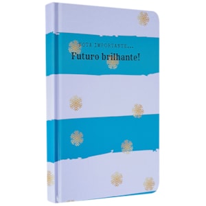 Caderno para Anotações sem Pauta | Futuro Brilhante | Capa Dura