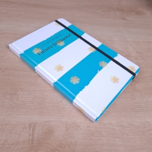 Segunda imagem do produto Caderno para Anotações sem Pauta | Futuro Brilhante | Capa Dura