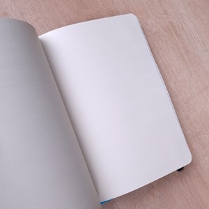 Caderno para Anotações sem Pauta | Futuro Brilhante | Capa Dura
