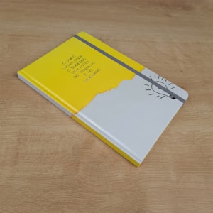 Segunda imagem do produto Caderno para Anotações sem Pauta | Lâmpada | Capa Dura