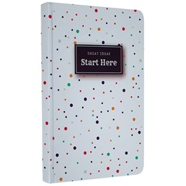 Caderno para Anotações sem Pauta | Start Here | Capa Dura