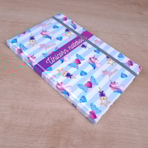 Segunda imagem do produto Caderno para Anotações sem Pauta | Unicorn Notebook | Capa Dura
