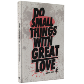 Segunda imagem do produto Caderno Tipo Moleskine | Do Small Things With Great Love