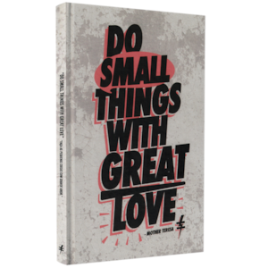 Caderno Tipo Moleskine | Do Small Things With Great Love