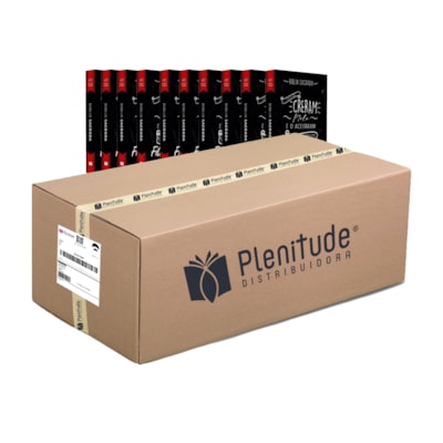 Caixa com 10 Bíblias Pequena | ARC | Capa Brochura Creram Nele Preta