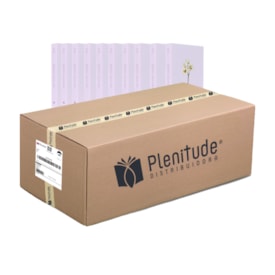 Caixa com 10 Bíblias Média Lírios | ARC | Capa Brochura Rosa