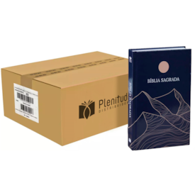 Caixa com 32 Bíblias | Bíblia Capa Dura KJC Montanha Luz