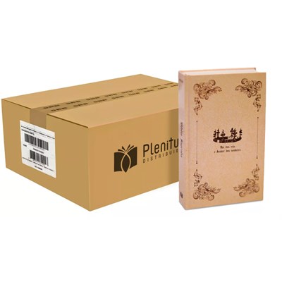 Caixa com 32 Bíblias | Bíblia Capa Dura NVI Coroa