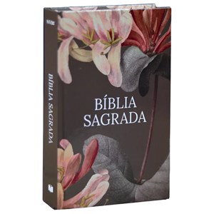 Caixa com 32 Bíblias | Bíblia Capa Dura NVI Pétalas Flores
