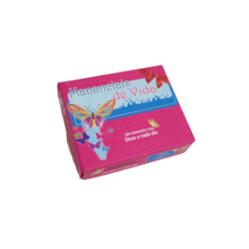 Segunda imagem do produto Caixinha de Versículos Diários | Mananciais de Vida | Pink