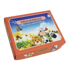 Caixinha de Versículos Diários | Provérbios | Laranja