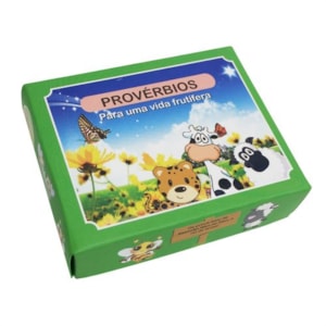 Caixinha de Versículos Diários | Provérbios | Verde