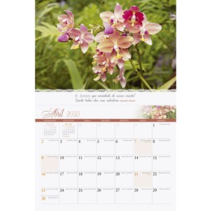 Calendário de Parede 2023 | Flores | Pão Diário