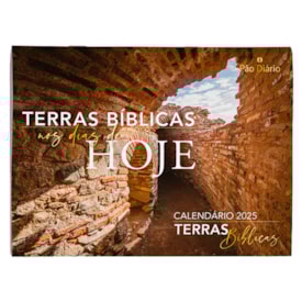 Segunda imagem do produto Calendário de Parede 2025 | Terras Bíblicas | Pão Diário