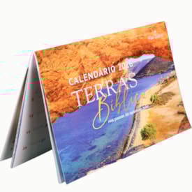 Calendário de Parede 2026  | Terras Bíblicas | Pão Diário