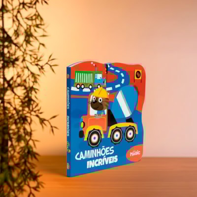 Segunda imagem do produto Caminhões Incríveis | Livros Magic | Cartonado Recortado