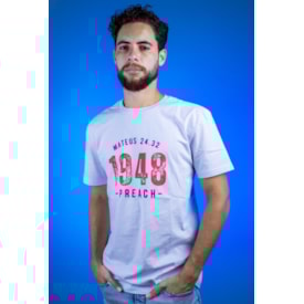 Segunda imagem do produto Camiseta 1948 Preach Branca - GG
