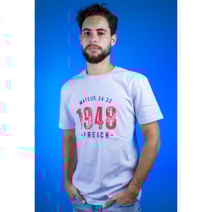 Segunda imagem do produto Camiseta 1948 Preach Branca - GG