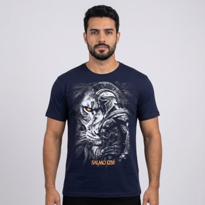 Camiseta Azul | Salmo 125:1