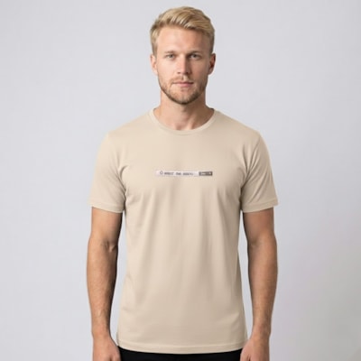 Camiseta Bege | O Amor Me Amou