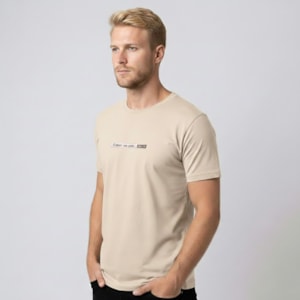 Segunda imagem do produto Camiseta Bege | O Amor Me Amou