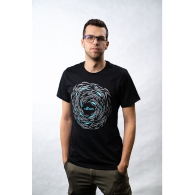 Segunda imagem do produto Camiseta Contra a Corrente | Preta | The Chosen M