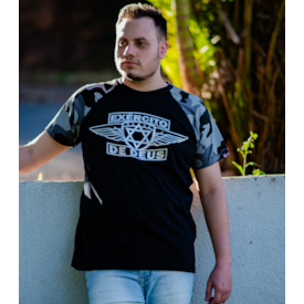Camiseta Exército | Preta | Pecado Zero | GG