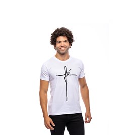 Camiseta Fé | Branca | Pecado Zero | GG