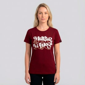 Camiseta Feminina Vermelha | Mulher Virtuosa | P
