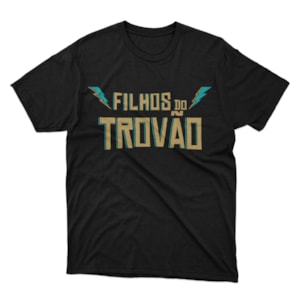 Camiseta Filhos do Trovão | Preta | The Chosen