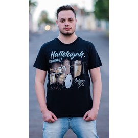 Camiseta Halleluyah | Preta | Pecado Zero | GG