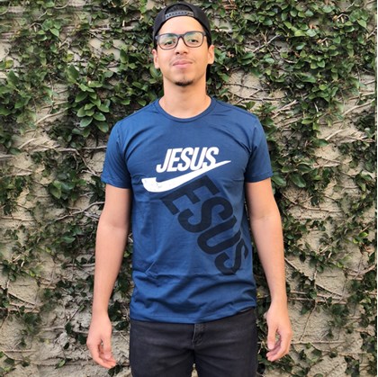 Camiseta Jesus Especial | Azul | Pecado Zero | GG
