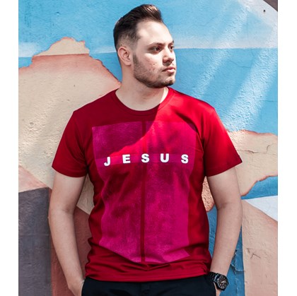 Camiseta Jesus | Vinho | Pecado Zero | GG