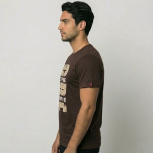 Segunda imagem do produto Camiseta Marrom | Ore, Espere, Confie | P