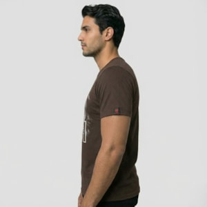 Segunda imagem do produto Camiseta Marrom | YHWH