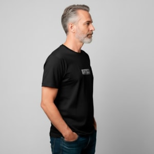 Segunda imagem do produto Camiseta Preta | Jesus, Caminho, Verdade e Vida