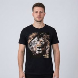 Camiseta Preta  | Leão de Judá
