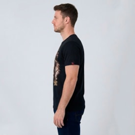 Segunda imagem do produto Camiseta Preta  | Leão de Judá