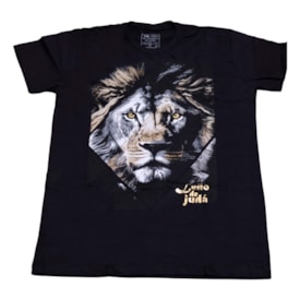 Camiseta Preta  | Leão de Judá | P