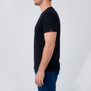 Segunda imagem do produto Camiseta Preta | Ore, Espere, Confie