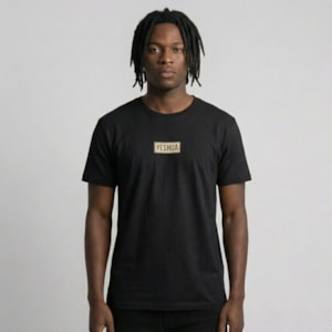 Camiseta Preta | Yeshua - Bege