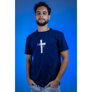 Segunda imagem do produto Camiseta Salvation Preach Azul Marinho - GG