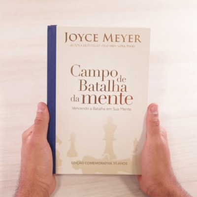 Segunda imagem do produto Campo de Batalha da Mente | Joyce Meyer | Capa Dura Luxo