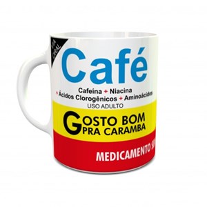 Caneca Café Gosto Bom Pra Caramba