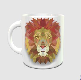 Caneca Personalizada Lion Color Gaditas