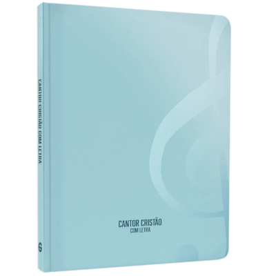 Cantor Cristão com Letra | Edição de Bolso | Capa Brochura Candy Tiffany