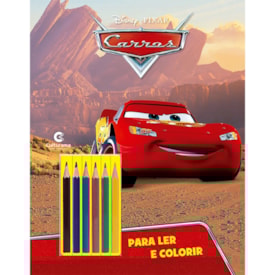 Carros Ler e Colorir | C/ Lápis